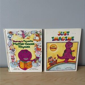 Barney Kids Storybook Set - Vintage 1992/93